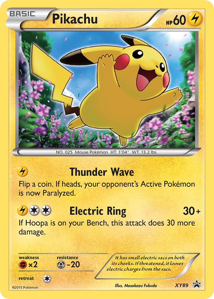 Pikachu (XY89) (Collector Chest) [XY: Black Star Promos]