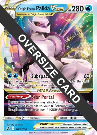 Origin Forme Palkia VSTAR (SWSH254) (Jumbo Card) [Sword & Shield: Black Star Promos]
