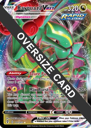 Rayquaza VMAX (111/203) (Jumbo Card) [Sword & Shield: Evolving Skies]