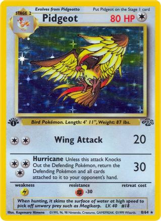 Pidgeot (8/64) [Jungle Unlimited]