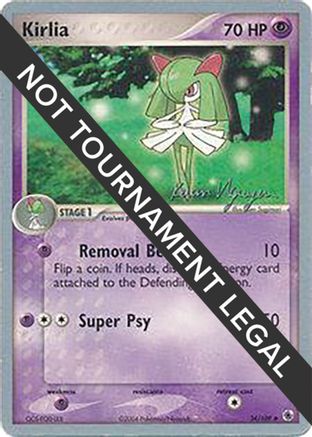 Kirlia (34/109) (Team Rushdown - Kevin Nguyen) [World Championships 2004]