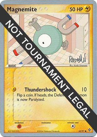 Magnemite (63/97) (Rocky Beach - Reed Weichler) [World Championships 2004]
