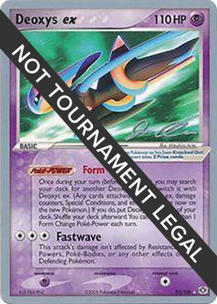 Deoxys ex (93/106) (Mewtrick - Jason Klaczynski) [World Championships 2006]