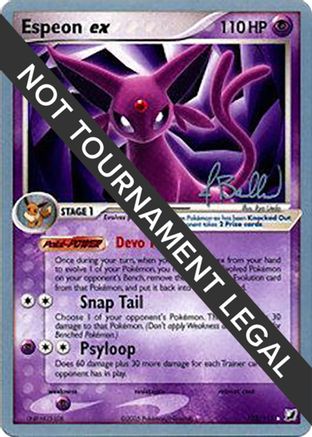 Espeon ex (102/115) (Eeveelutions - Jimmy Ballard) [World Championships 2006]