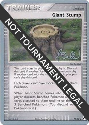 Giant Stump (75/92) (Eeveelutions - Jimmy Ballard) [World Championships 2006]