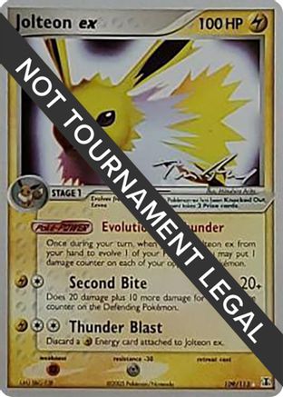 Jolteon ex (109/113) (Legendary Ascent - Tom Roos) [World Championships 2007]