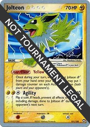 Jolteon Star (101/108) (Legendary Ascent - Tom Roos) [World Championships 2007]