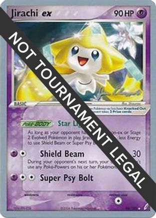 Jirachi ex (94/100) (Psychic Lock - Jason Klaczynski) [World Championships 2008]