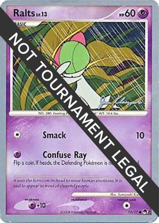 Ralts LV.13 (15/17) (Psychic Lock - Jason Klaczynski) [World Championships 2008]