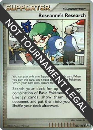 Roseanne's Research (125/132) (Intimidation - Tristan Robinson) [World Championships 2008]