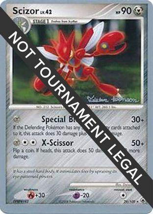Scizor LV.42 (29/100) (Intimidation - Tristan Robinson) [World Championships 2008]