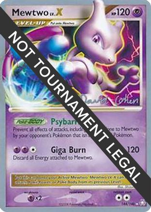 Mewtwo LV.X (144/146) (Stallgon - David Cohen) [World Championships 2009]