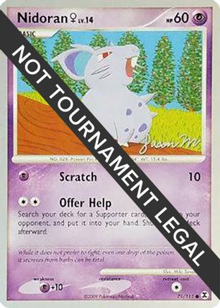 Nidoran♀ LV.14 (71/111) (Queengar - Jason Martinez) [World Championships 2009]
