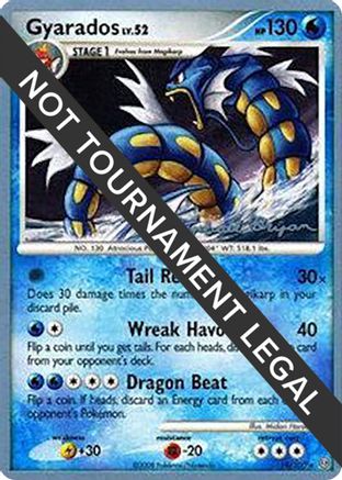 Gyarados LV.52 (19/100) (Happy Luck - Mychael Bryan) [World Championships 2010]