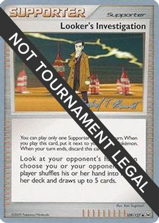 Looker's Investigation (109/127) (Boltevoir - Michael Pramawat) [World Championships 2010]