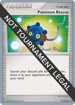 Pokemon Rescue (115/127) (Happy Luck - Mychael Bryan) [World Championships 2010]