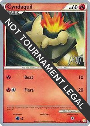 Cyndaquil (61/123) (Reshiphlosion - Christopher Kan) [World Championships 2011]