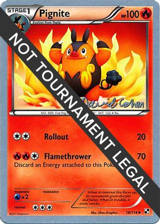 Pignite (18/114) (Twinboar - David Cohen) [World Championships 2011]