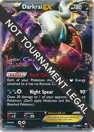Darkrai EX (63/108) (Pesadelo Prism - Igor Costa) [World Championships 2012]