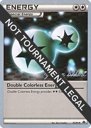 Double Colorless Energy (92/99) (CMT - Zachary Bokhari) [World Championships 2012]