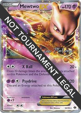 Mewtwo EX (54/99) (Eeltwo - Chase Moloney) [World Championships 2012]