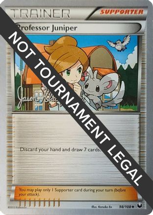 Professor Juniper (98/108) (Darkrai Deck - Jason Klaczynski) [World Championships 2013]
