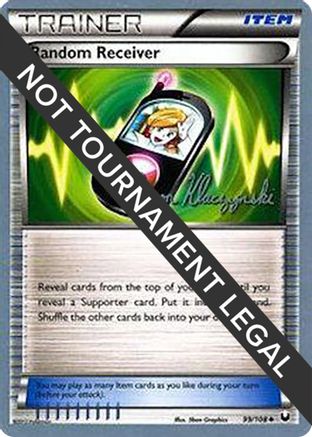 Random Receiver (99/108) (Darkrai Deck - Jason Klaczynski) [World Championships 2013]