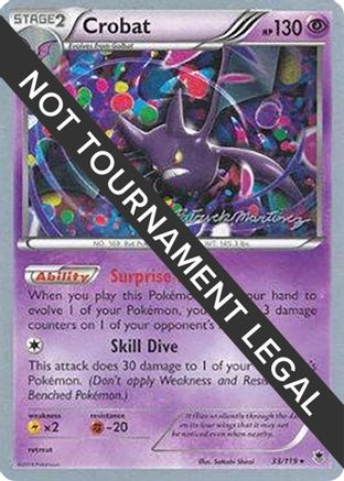 Crobat (33/119) (Punches 'n' Bites - Patrick Martinez) [World Championships 2015]