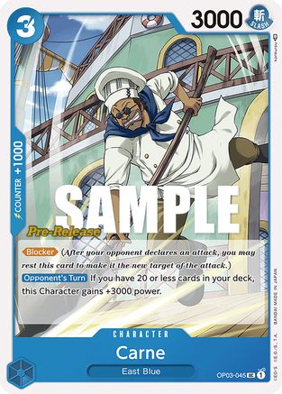 Carne [Pillars of Strength Pre-Release Cards]