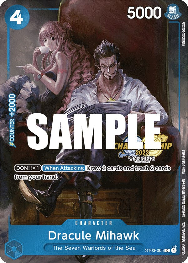 Dracule Mihawk (CS 2023 Celebration Pack) [One Piece Promotion Cards]