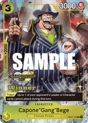 Capone"Gang"Bege (CS 2023 Top Players Pack) [Winner] [One Piece Promotion Cards]