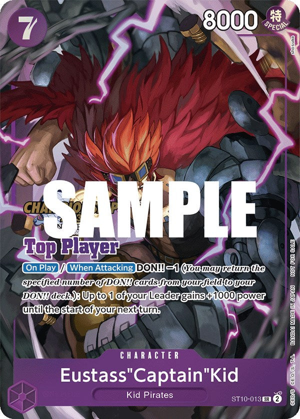 Eustass"Captain"Kid (CS 2023 Top Players Pack) [One Piece Promotion Cards]