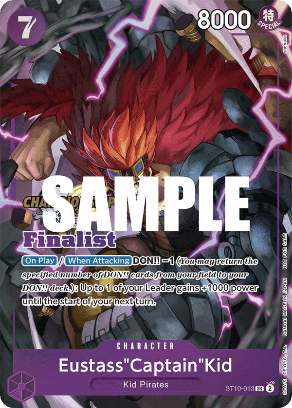 Eustass"Captain"Kid (CS 2023 Top Players Pack) [Finalist] [One Piece Promotion Cards]