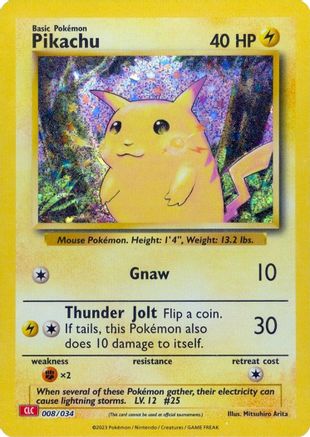 Pikachu [Trading Card Game Classic]