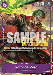 Roronoa Zoro (OP-06 Pre-Release Tournament) [Winner] [One Piece Promotion Cards]