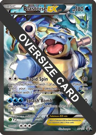 Blastoise EX (XY122) (Jumbo Card) [XY: Black Star Promos]