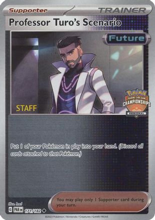 Professor Turo's Scenario (171/182) (2023 Regional Championships Staff) [League & Championship Cards]