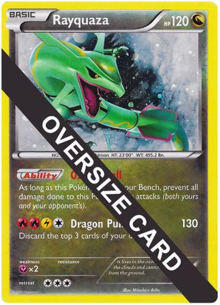 Rayquaza (XY64) (Jumbo Card) [XY: Black Star Promos]