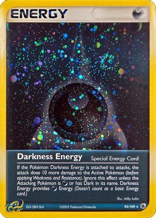 Darkness Energy (Special) - 93/109 (Cosmos Holo) [League & Championship Cards]