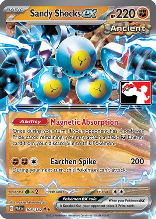 Sandy Shocks ex (108/182) [Prize Pack Series Five]