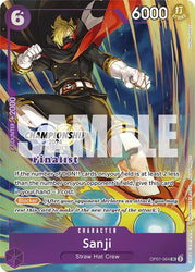 Sanji (Championship 2024 Finalist Card Set) [One Piece Promotion Cards]