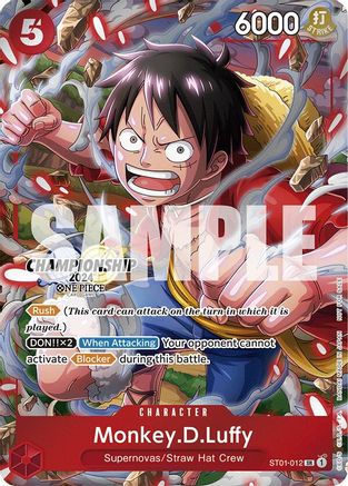 Monkey.D.Luffy (CS 2024 Celebration Pack) [One Piece Promotion Cards]