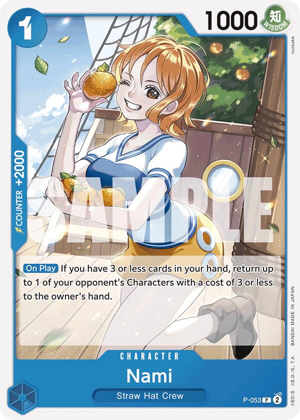 Nami (P-053) (Reprint) [Premium Booster -The Best-]