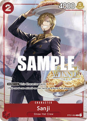 Sanji (Online Regional 2023) [Winner] [One Piece Promotion Cards]