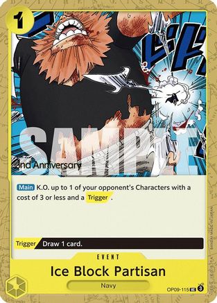 Ice Block Partisan [Emperors in the New World: 2nd Anniversary Tournament Cards]