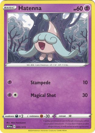Hatenna (005/015) [McDonald's Promos 2024 Collection]