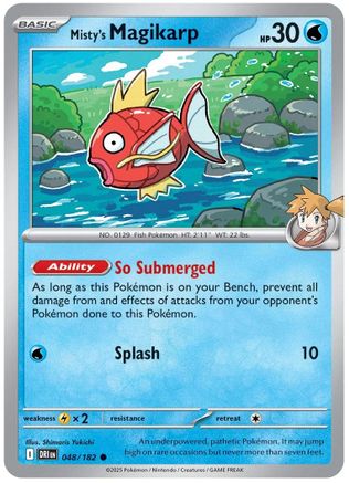 Misty's Magikarp 048/182 - SV10 Destined Rivals Reverse Holofoil