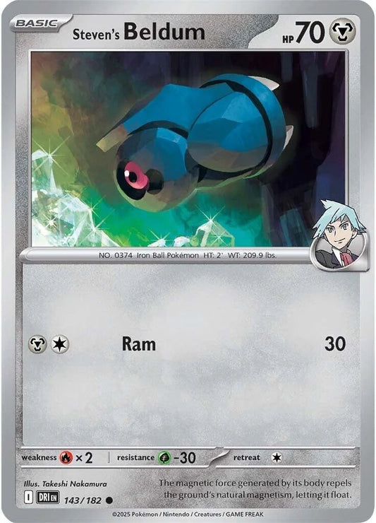 Steven's Beldum 143/182 - SV10 Destined Rivals