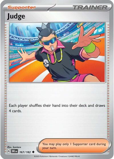 Judge - 167/182 - SV10 Destined Rivals