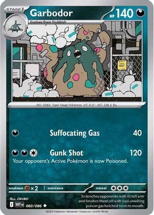 Garbodor 060/086 60 - SV White Flare